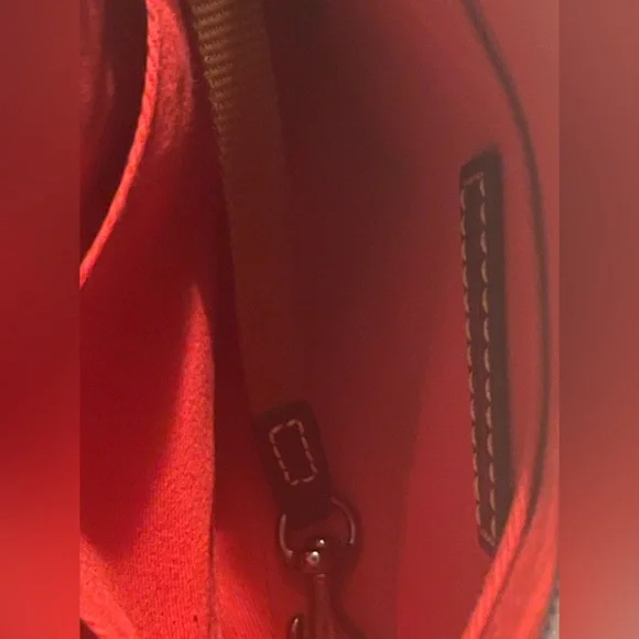 Dooney & Bourke ginger pouchette crossbody. Like new condition. - Picture 10 of 13